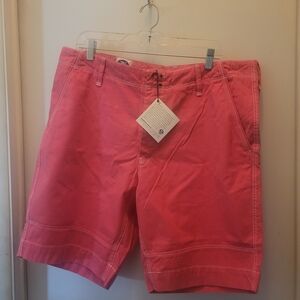 North Star Men's Coral Pink Casual Shorts Size 40